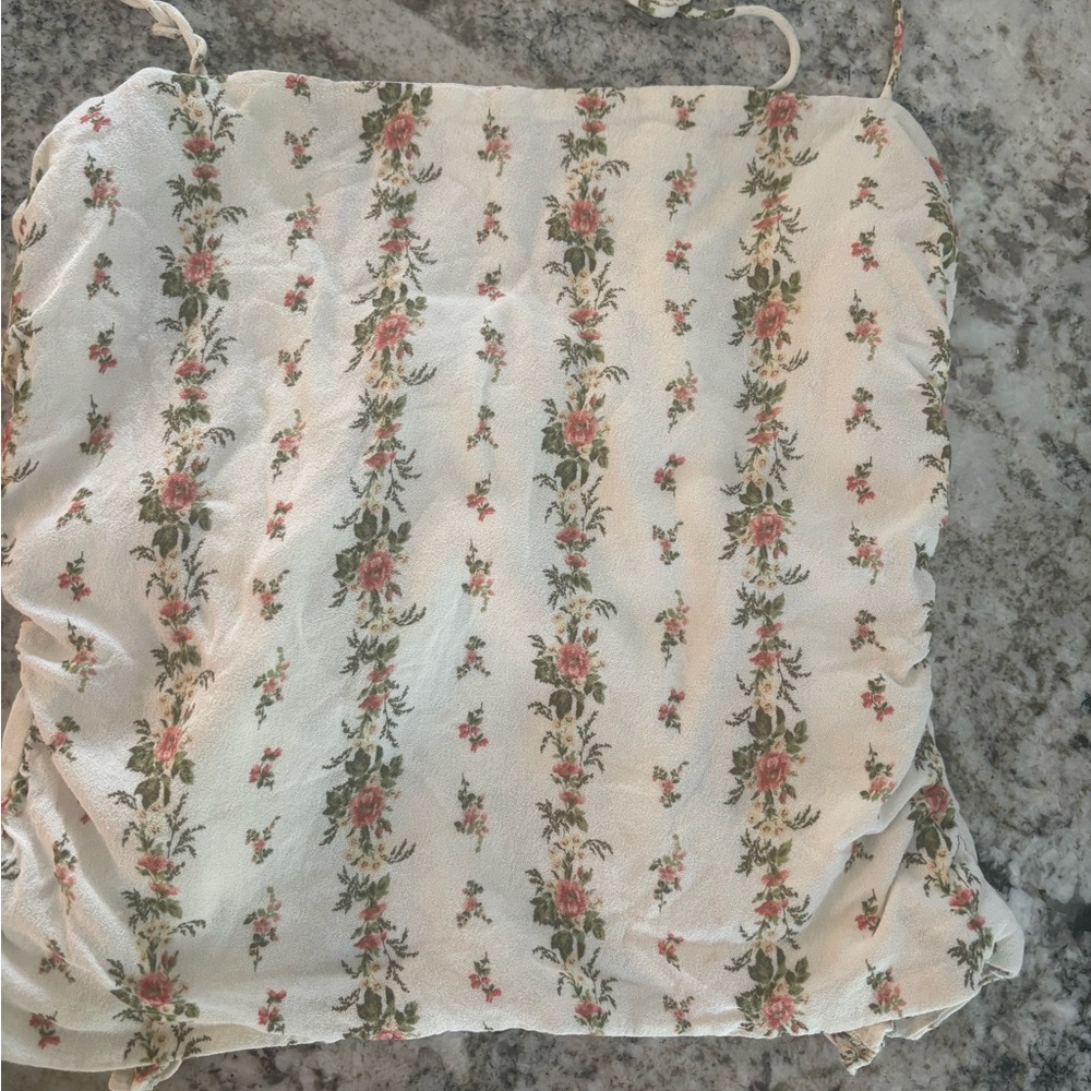 Reformation floral top size 4